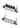 Uponor Vario S fordelerrørsæt 4 kredse x 3/4" Euro - 1