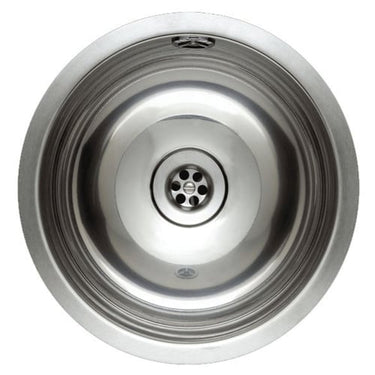 Lavabo Rio håndvask Ø290x125mm nedf poleret rf stål - 1