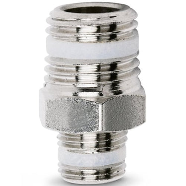 BSPT adaptor-male -male -nipple-1/8-1/4 thread  -PTFE seal  S2510 1/8-1/4  PIPE FITTING SPRINT - 1