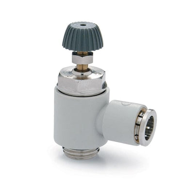 Plastic flow control   valve -manual -valve  unidirect-1/4 -10mm PMVU 706-1/4-10  FLOW-CONTROL VALVE - 1