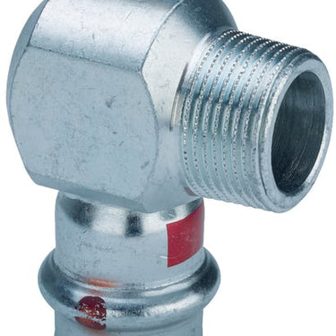 Prestabo overgangsvinkel 90° 22 x 3/4" forzinket stål - 1