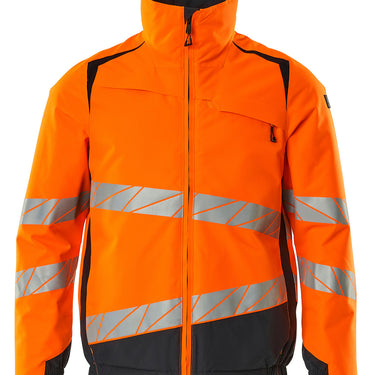 Mascot Vinterjakke 19435 Hi-Vis orange/mørk marine str XS - 1