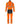 Mascot Kedeldragt med knælommer 19519 Hi-Vis orange/mørk marine str S - 2