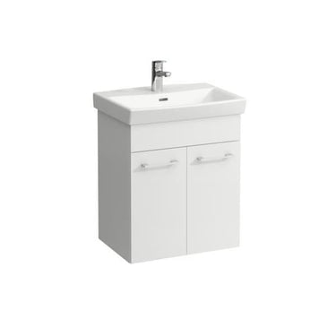 LAUFEN PRO N møbelpakke 560x420x674mm 2 låger mat hvid - 1