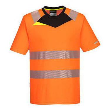 T-shirt EzeeCool orange stretch HiVis orange str 5XL - 1