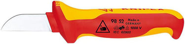 KNIPEX 98 52 Kabelkniv isolerende flerkomponent-greb VDE-godkendt 190 mm - 1