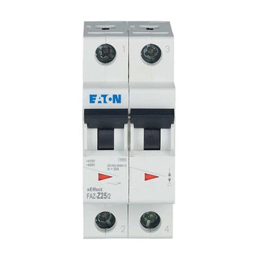 Automatsikring (MCB) Z-karakteristik 25Amp 2-Pol 15kA 2-moduler UL1077 FAZ-Z25/2 - 1