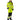 Green bukser dame kl.2 2642 Hi-Vis GPLU gul/sort str 36 - 2