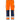 Green bukser dame kl.2 2642 Hi-Vis GPLU orange/marine str 50 - 1