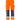 Green bukser dame kl.2 2642 Hi-Vis GPLU orange/grå str 44 - 1