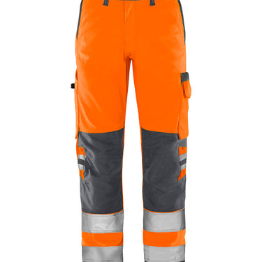 Green bukser kl.2 2651 Hi-Vis GPLU orange/grå str D104 - 1