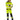Green jakke kl.3 dame 4067 Hi-Vis GPLU gul/sort str M - 2