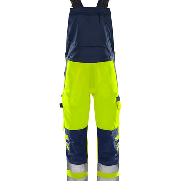 Green overalls kl.2 1030 Hi-Vis GPLU gul/marine str C154 - 1