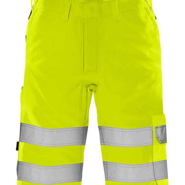 Green shorts kl.2 2650 GPLU Hi-Vis gul str C54 - 1