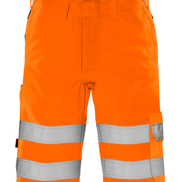 Green shorts kl.2 2650 GPLU Hi-Vis orange str C60 - 1