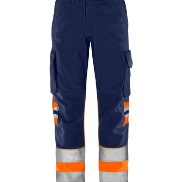 Green bukser kl.1 2668 GPLU Hi-Vis orange/marine str C50 - 1