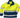 HI VIS Jakke KL3 4794 gul/marine XL - 1