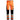 Snickers High-Vis stretch buks 6343 klasse 2 orange/sort str. 48 - 1