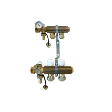 Pettinaroli fordelerrørssystem m. forudinds. 3/4" 2 afgreninger - 1