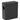 Pressalit Public Premium hygiejneaffaldsspand 4L mat sort - 1