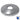 Vægroset 3/4" x Ø80 mm højde 15 mm krom - 1