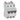 DX³ MCB automatsikring B10 3pol 3M 10000/16KA - 1