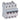 DX³ MCB automatsikring B10 4pol 4M 6000/10KA - 1