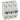 DX³ MCB automatsikring B100 3pol 4,5M 10000/16KA - 1