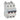 DX³ MCB automatsikring B2 3pol 3M 6000/10KA - 1