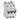 DX³ MCB automatsikring C1 3pol 3M 6000/10KA - 1