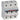 DX³ MCB automatsikring C10 3pol 4,5M 36KA - 1