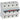 DX³ MCB automatsikring C10 4pol 6M 36KA - 1