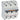 DX³ MCB automatsikring C125 3pol 4,5M 25KA - 1