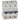 DX³ MCB automatsikring C20 3pol 4,5M 50KA - 1