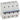 DX³ MCB automatsikring C20 4pol 6M 50KA - 1