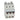 DX³ MCB automatsikring C40 3pol 3M 6000/10KA - 1