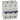 DX³ MCB automatsikring C40 3pol 4,5M 50KA - 1