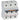 DX³ MCB automatsikring C50 3pol 4,5M 25KA - 1