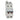 DX³ MCB automatsikring C6 2pol 2M 6000/10KA - 1