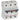 DX³ MCB automatsikring C63 3pol 4,5M 25KA - 1