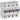 DX³ MCB automatsikring C63 4pol 6M 36KA - 1