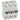 DX³ MCB automatsikring D100 3pol 4,5M 25KA - 1
