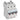 DX³ MCB automatsikring D13 3pol 3M 6000/10KA - 1