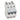 DX³ MCB automatsikring D16 3pol 3M 6000/10KA - 1