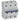 DX³ MCB automatsikring D16 3pol 4,5M 50KA - 1