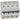 DX³ MCB automatsikring D16 4pol 6M 50KA - 1