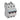 DX³ MCB automatsikring D2 3pol 3M 10000/16KA - 1