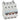 DX³ MCB automatsikring D2 4pol 4M 25KA - 1