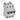 DX³ MCB automatsikring D20 3pol 3M 10000/16KA - 1