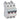 DX³ MCB automatsikring D20 3pol 3M 6000/10KA - 1